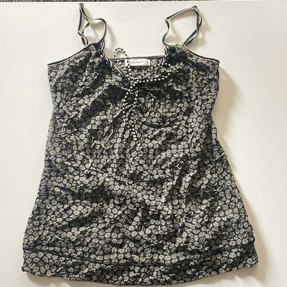 Sandwich Cami adjustable straps